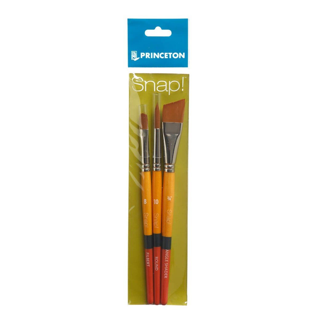 Princeton - Snap Synthetic Short-Handle Brush Set