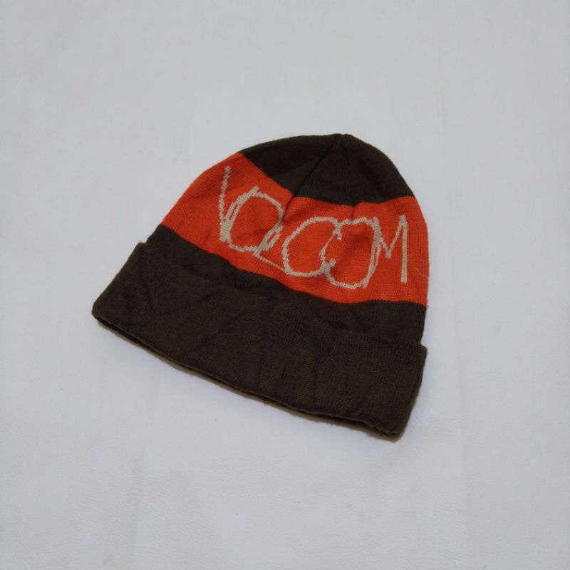 volcom Beanie kupluk second bekas original branded casual best seller