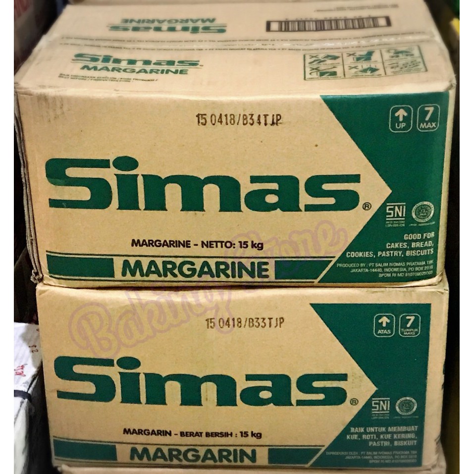 

Mentega Simas Simas 15kg - Gojek Only!