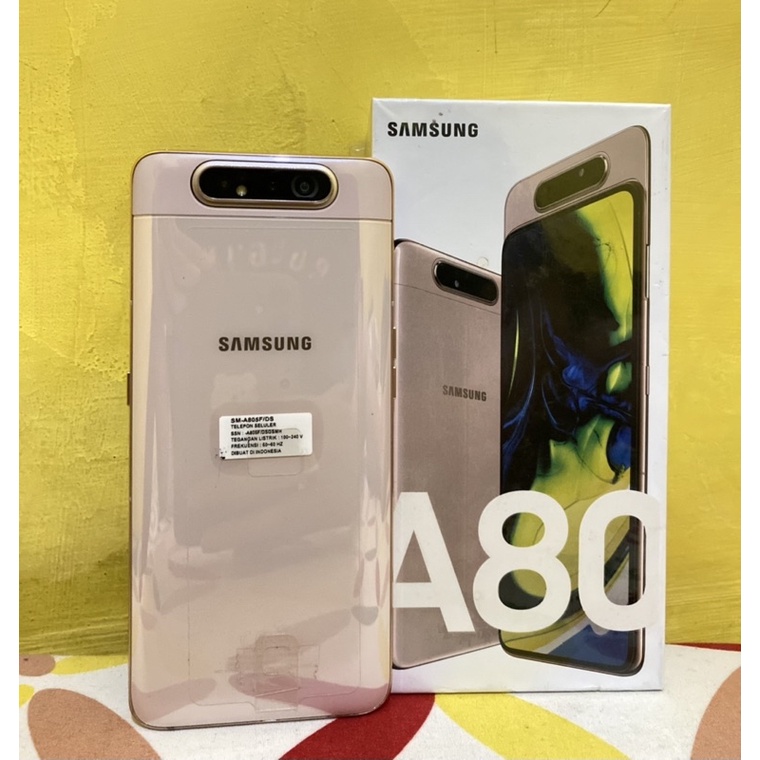 Samsung A80 8/128 GB Second Garansi resmi