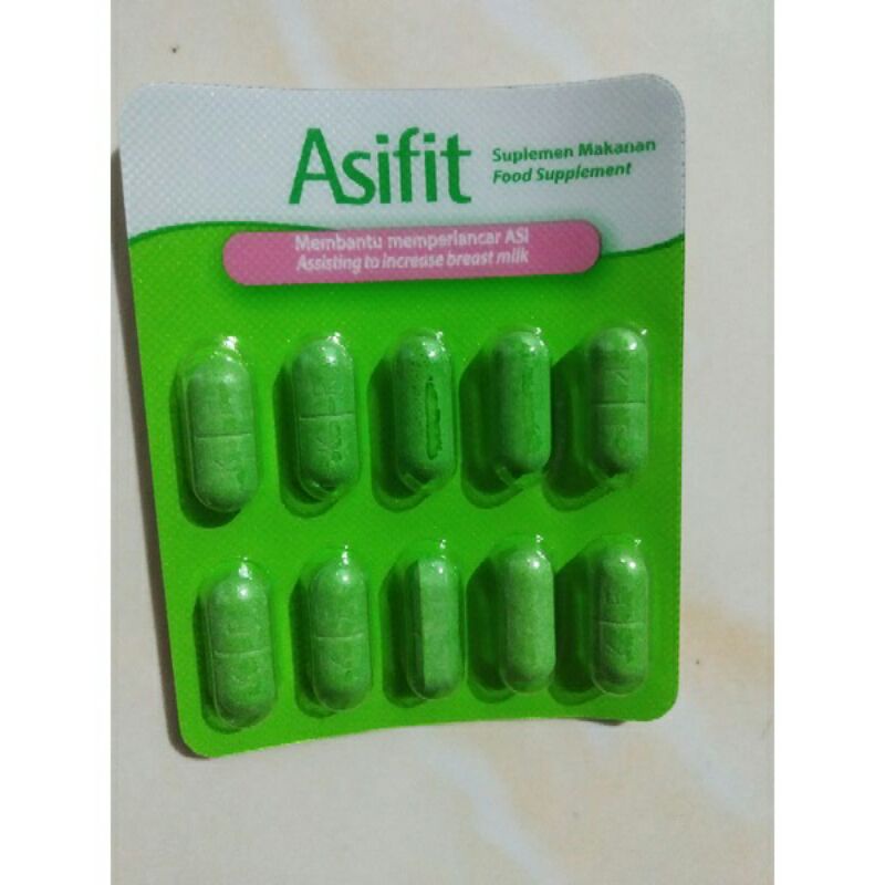 Asifit pelancar ASI daun katuk vitamin B