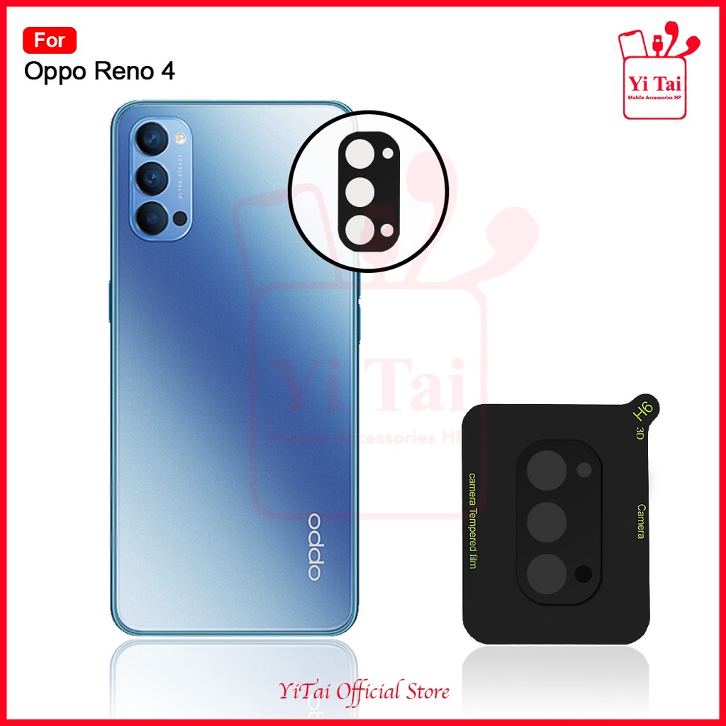 YI TAI - Tempered Glass Kamera Oppo Reno 4 Pro Reno 5 5F Reno 5 Pro