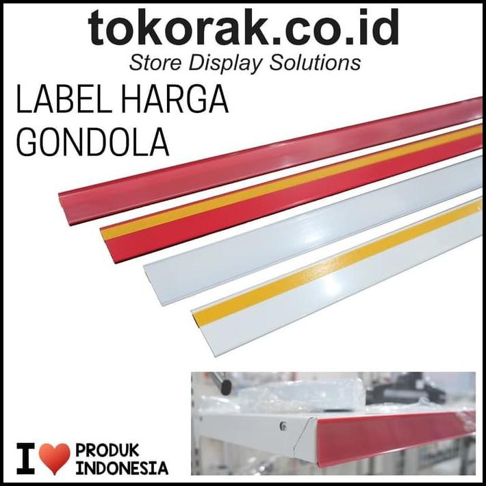 

Label Harga Rak Minimarket - Rak Supermarket - Rak Gondola