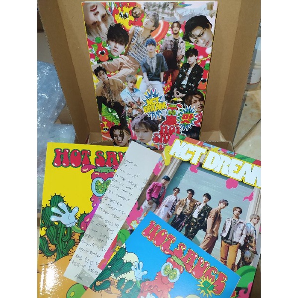 Official NCT Dream Hot Sauce PB Chilling Vers + Poster (UNSEALED)