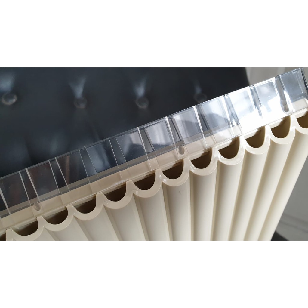 Pan Flute Cream 16 Lubang Diatonis Professional High Quality