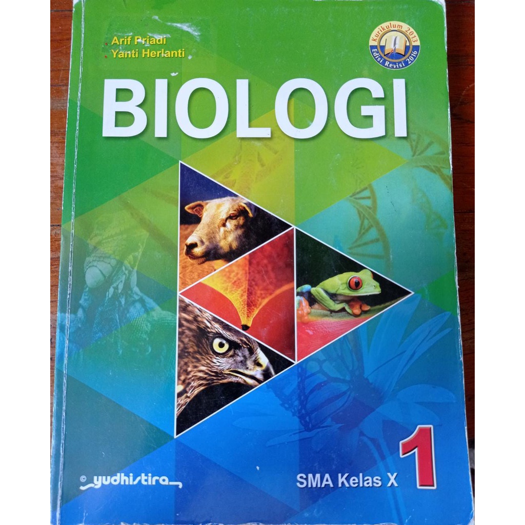 

Buku Biologi Kelas 10 Yudhistira