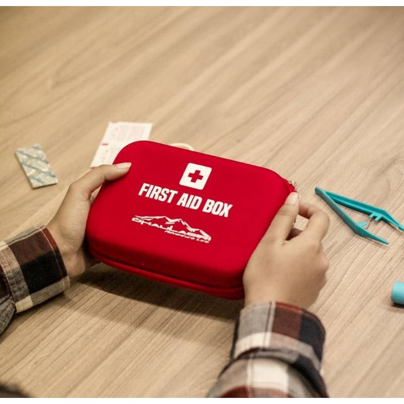 Jual FIRST AID BOX DHAULAGIRI ORIGINAL KOTAK P3K BOX TEMPAT AID KIT