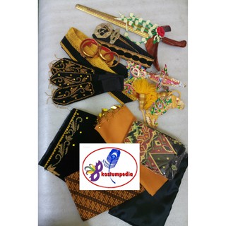 Baju Kostum Pakaian Tari Wayang Arjuna Dewasa Shopee  