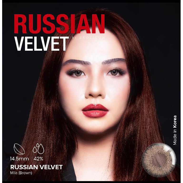 SOFTLENS X2 RUSSIAN VELVET NEW NORMAL &amp; MINUS (-0.50 s/d -3.00) BY EXOTICON / Soflens 14.5 mm
