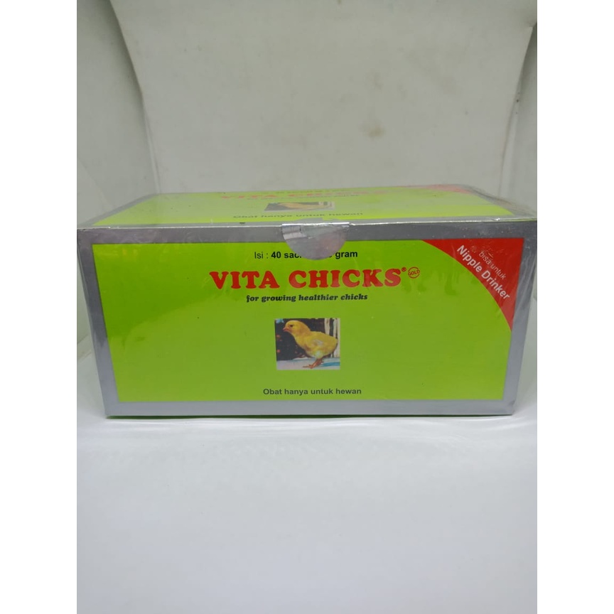Vitamin Ayam Vita Chick vitamin ayam 1 box