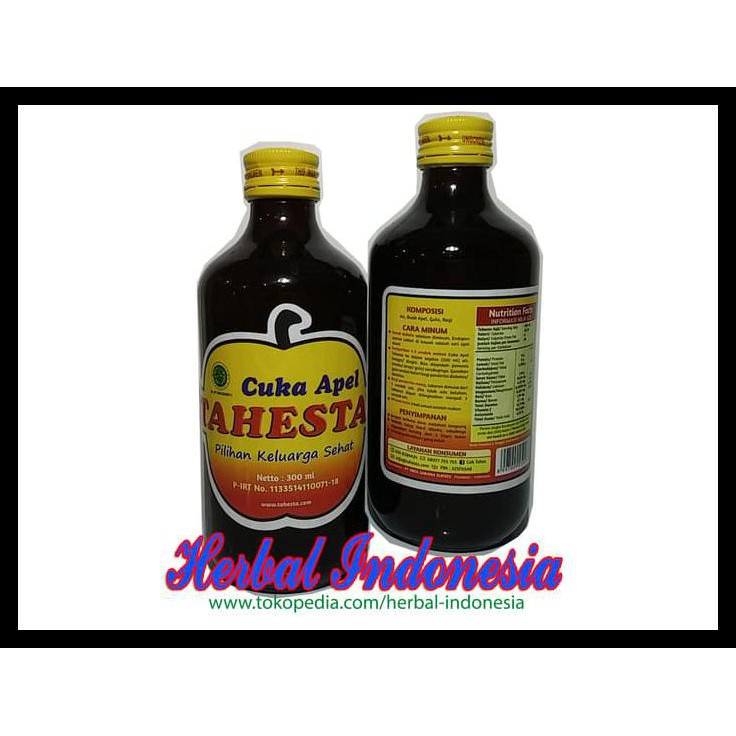 

Cuka Apel Tahesta 300ml