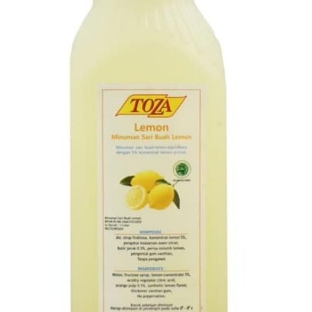 

Promo Awal tahun Jus TOZA 1 L - Lemon & Kiwi Promo Awal tahun