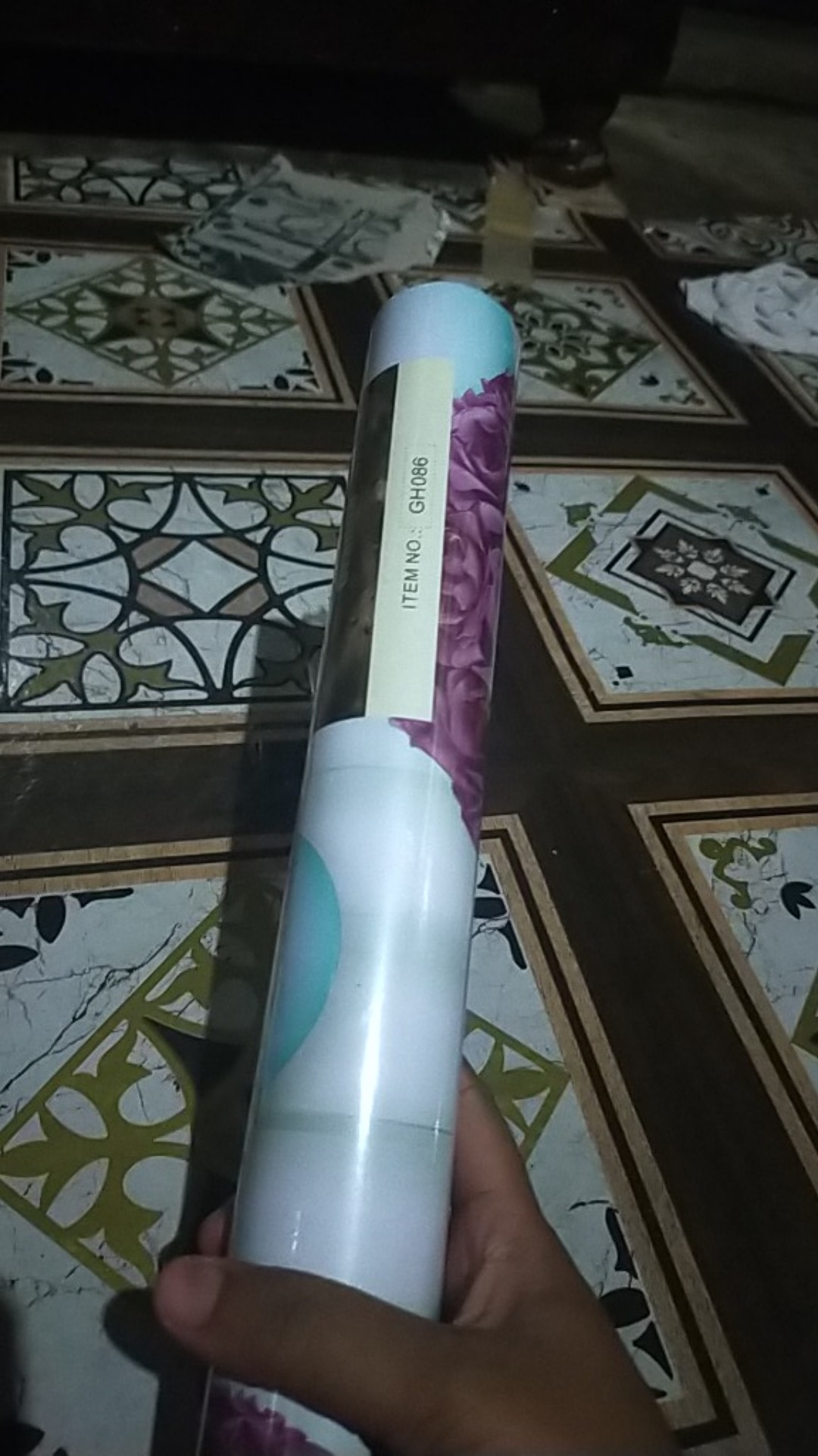 Wallpaper Dinding Bunga Bulat Ungu / Wallpaper Dinding Bunga 3d Ungu Ukuran 45cm×10m