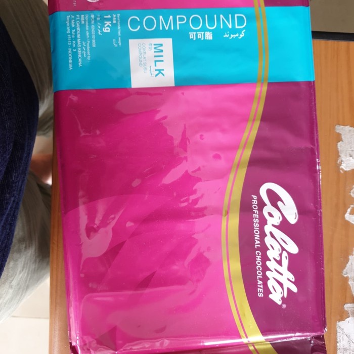 

Siap Kirim Colatta/Colata/Collata Milk Compound 1 Kg