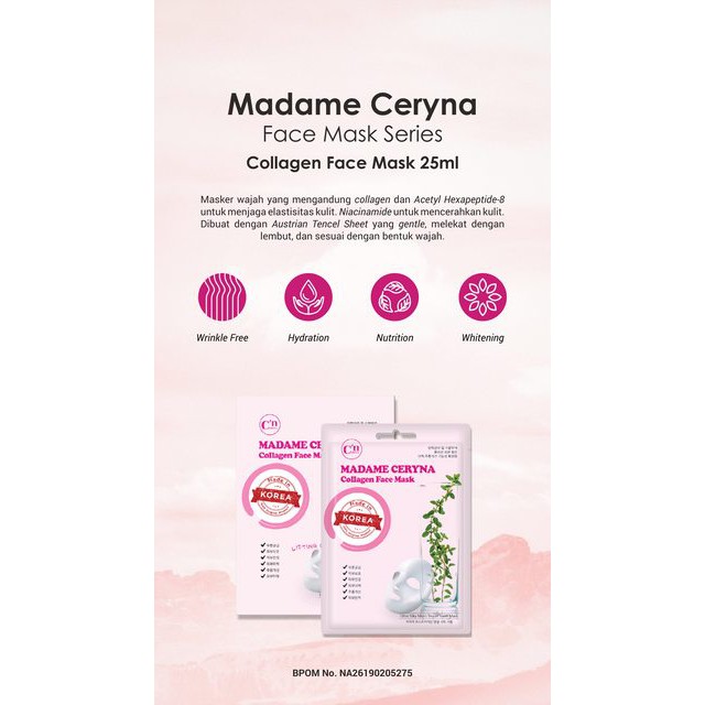 Madame Ceryna C’n COLLAGEN FACE MASK