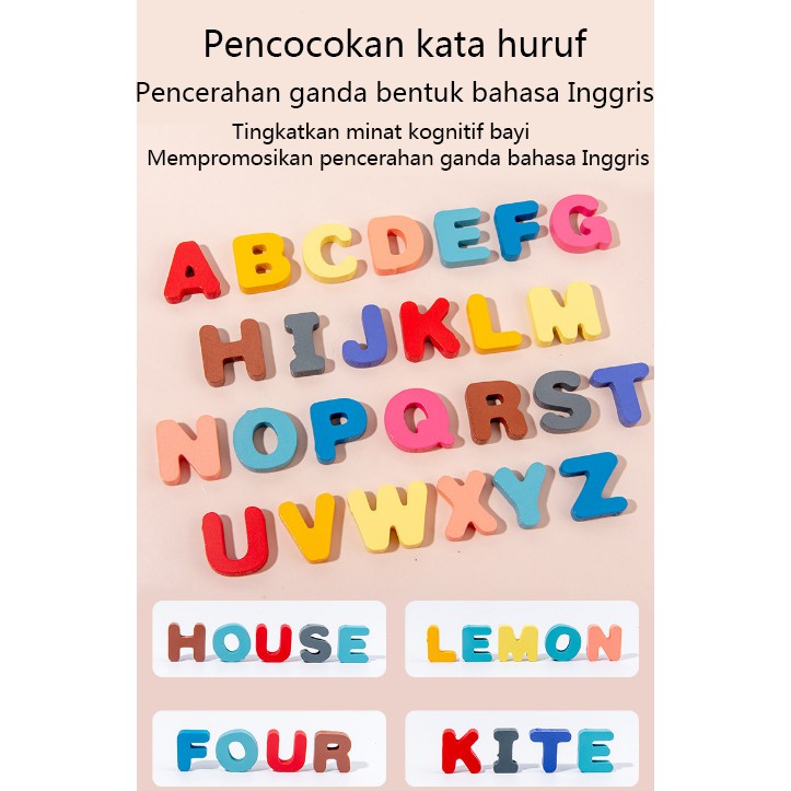 Montesori Puzzle / Macaroon Shape Wooden / Mainan Edukasi Berhitung