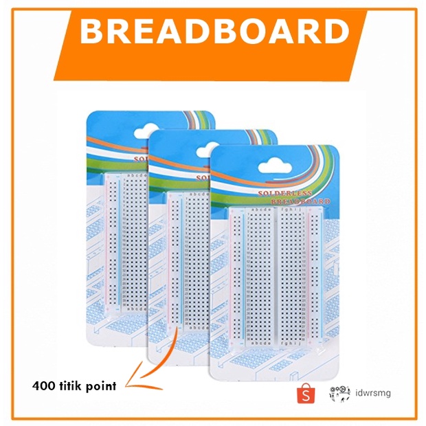 Breadboard project board MINI SOLDERLESS 400 400P
