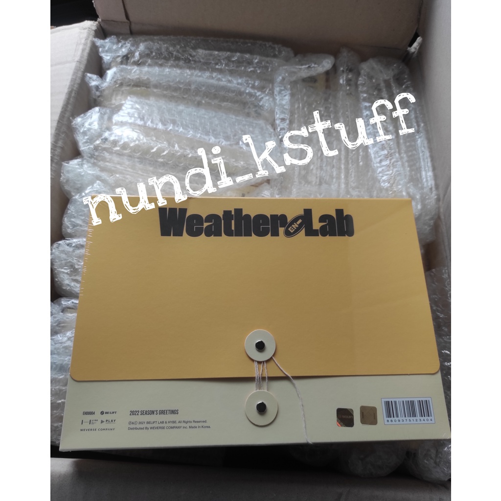 [PELUNASAN] SEASON GREETING ENHYPEN SEALED 2022