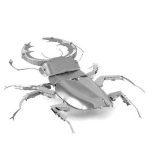 Metal Puzzle 3D INSECT ARMY Nano -  Puzzle DIY Miniatur Serangga - Pazel Metal