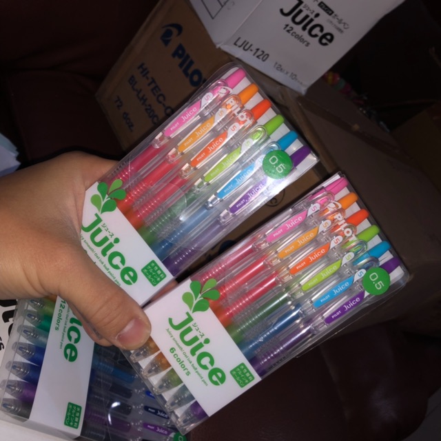 

Pilot juice 6 warna ballpoint sekelas sarasa
