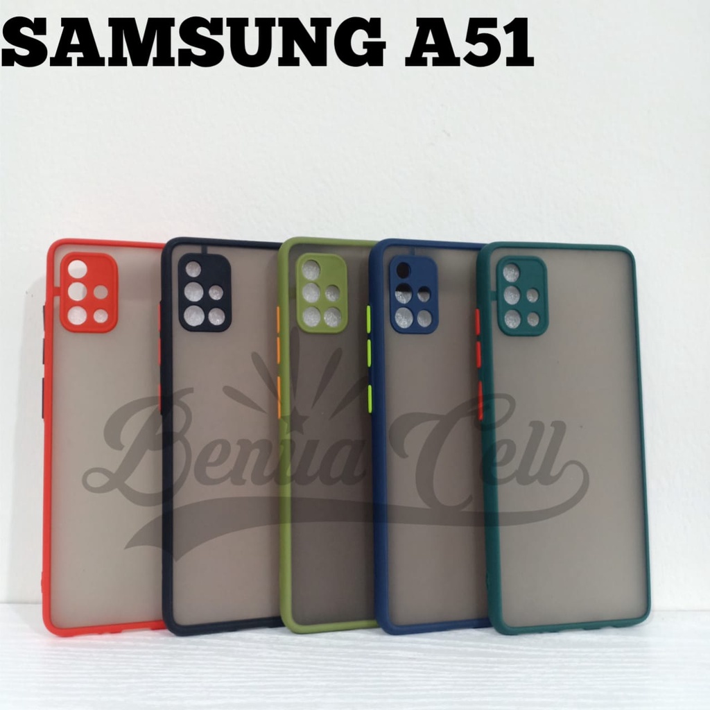 SOFTCASE SAMSUNG A51 - CASE MATTE FULL COLOR SAMSUNG A51 NEW 2020