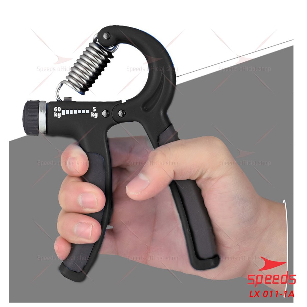 SPEEDS Handgrip Hand Grip 10-60 kg Alat bantu fitness Otot lengan Tangan Portable  011-1