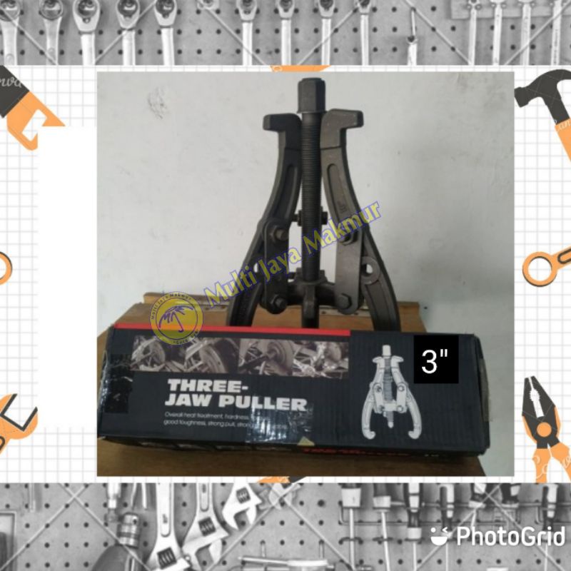 TREKER BEARING DUA TIGA KAKI JAW PULLER GEAR