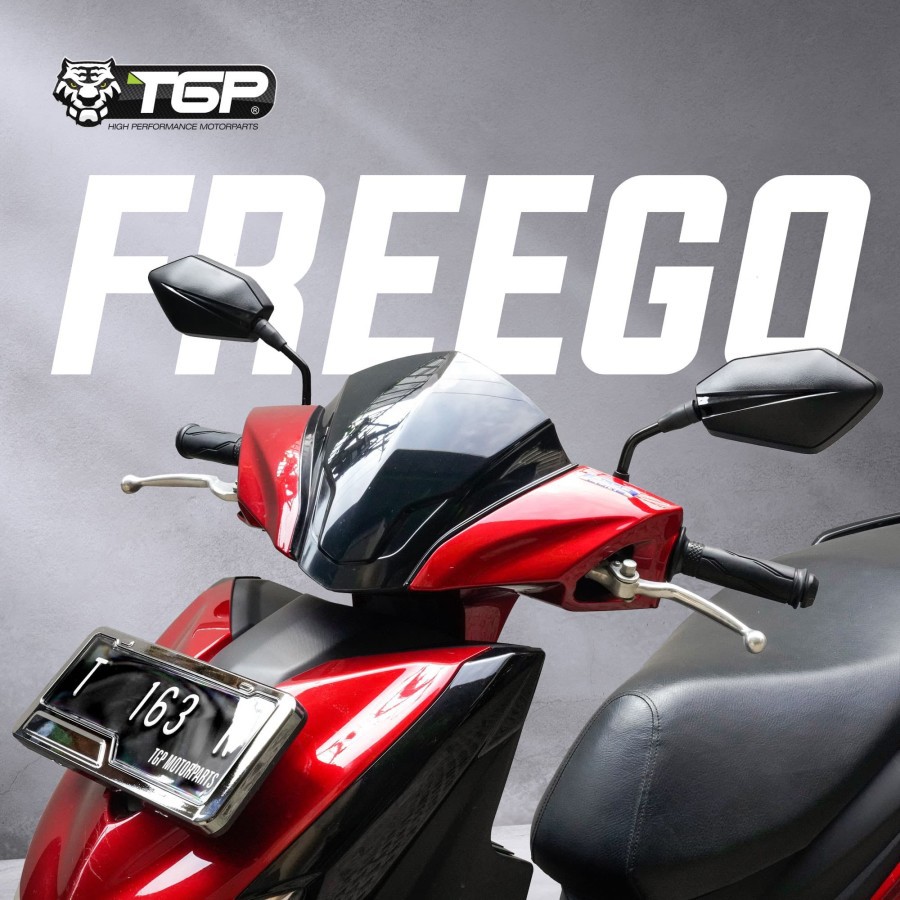 ACCESSORIES VISOR FREEGO ORIGINAL TGP TINGGAL PASANG TERMASUK 3M