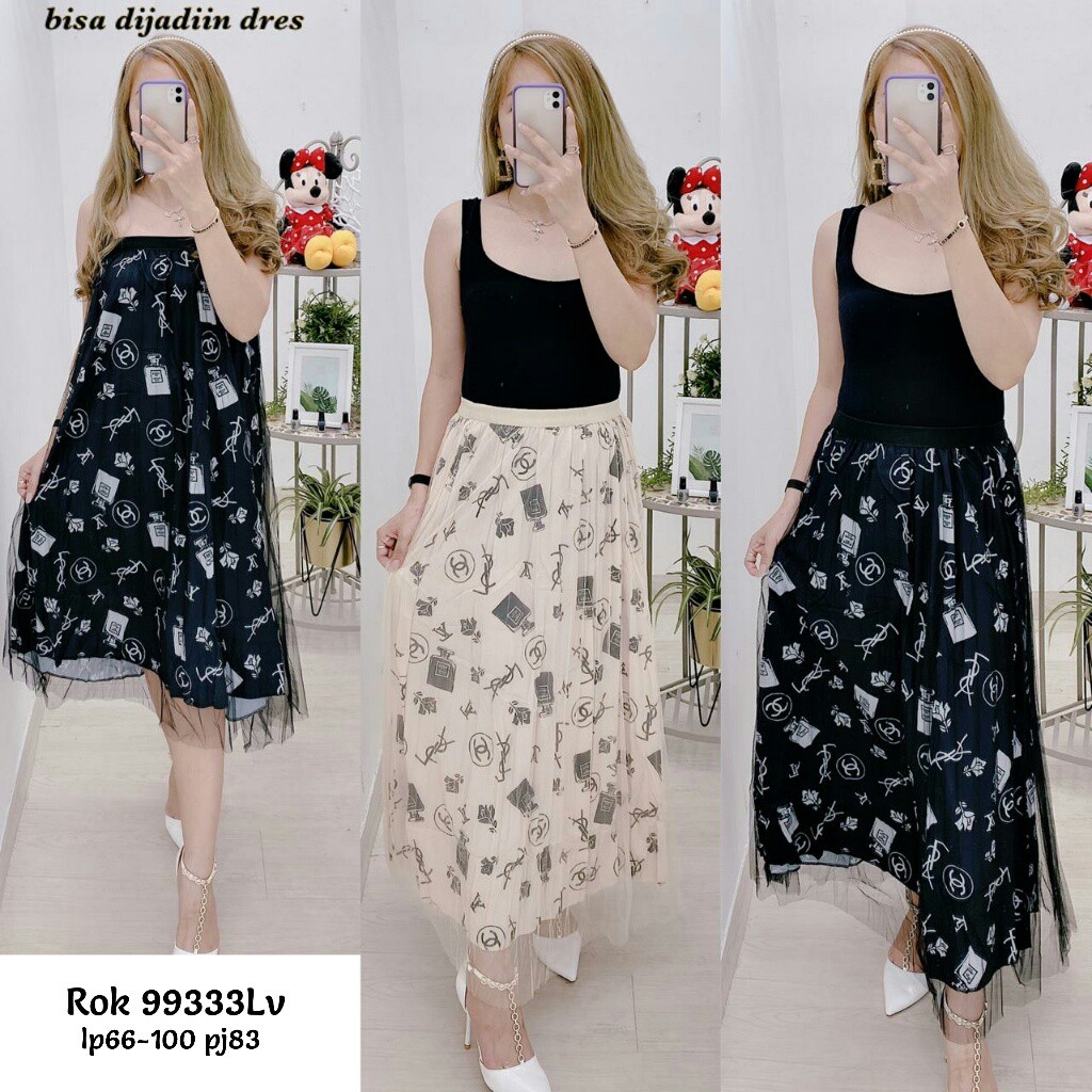 ROK WANITA IMPORT PREMIUM DIOR 99336