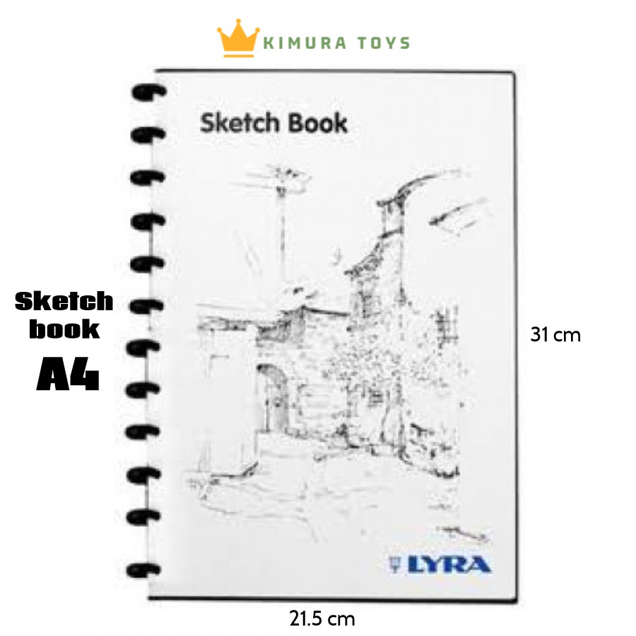 

Sketch book Lyra A4 Buku Gambar Lyra Refill