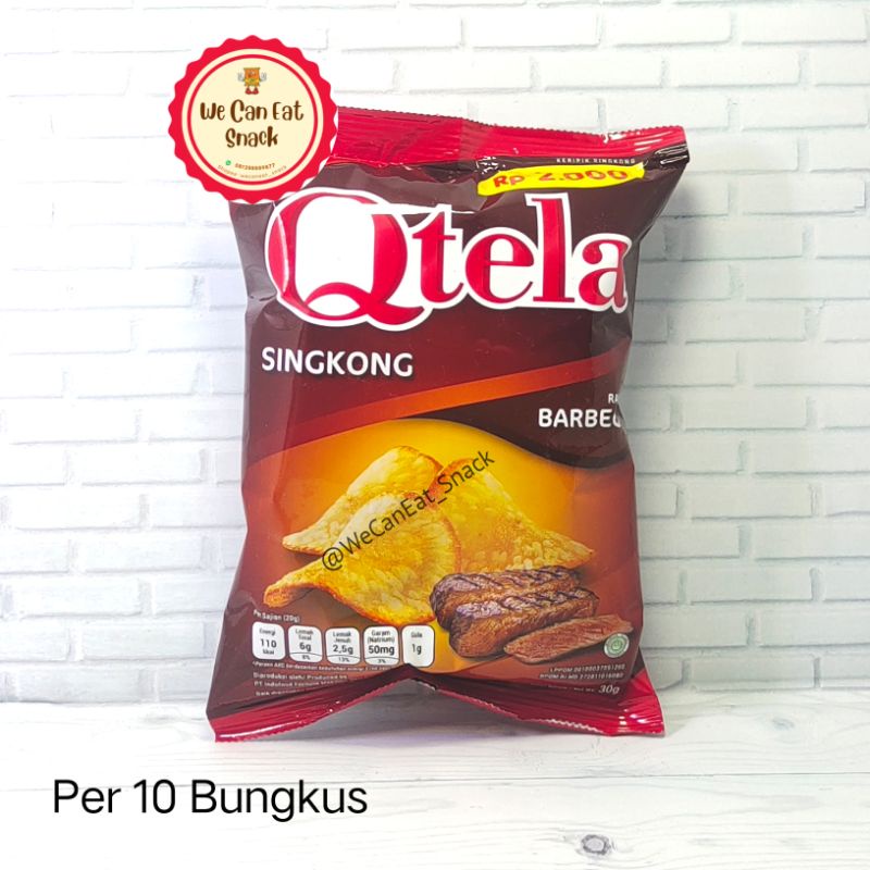 

Chiki Singkong Qtela Lite Rasa BBQ 30gr (isi 10)