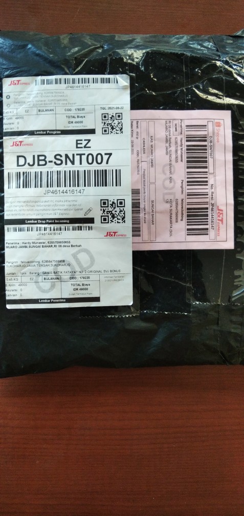 Gamis Batik Fatayat Nu #2 Original Svj Bonus Masker Ori