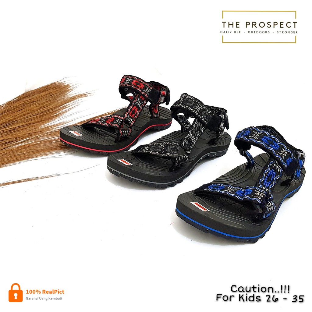 PROSPECT KIDS Sandal Gunung Outdoor Anak Corak PRAU