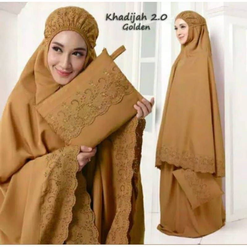 MUKENA KHADIJAH PASTELEENA FREE TAS