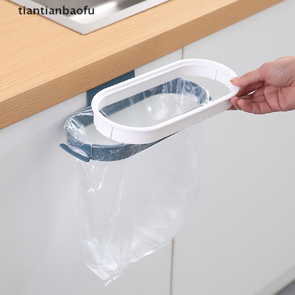 Rak Holder Penyimpanan Kantong Sampah Model Gantung Untuk Pintu Kabinet Dapur