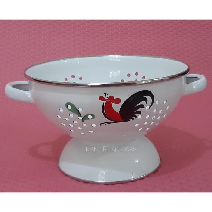 Wad | Tempat Nasi / Wakul Jadul / Enamel / Motif Ayam