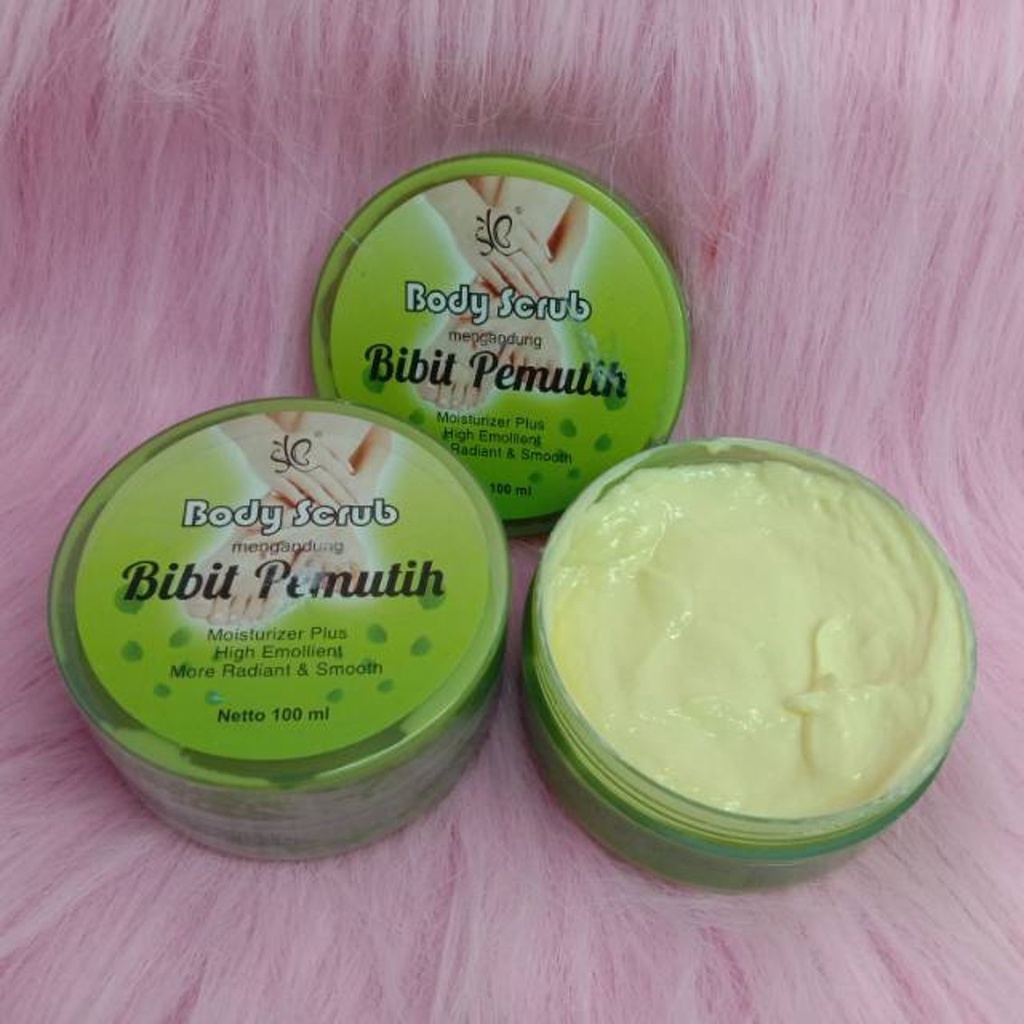 BIBIT PEMUTIH BODY SCRUB BPOM / LULUR GIRLSNEED77