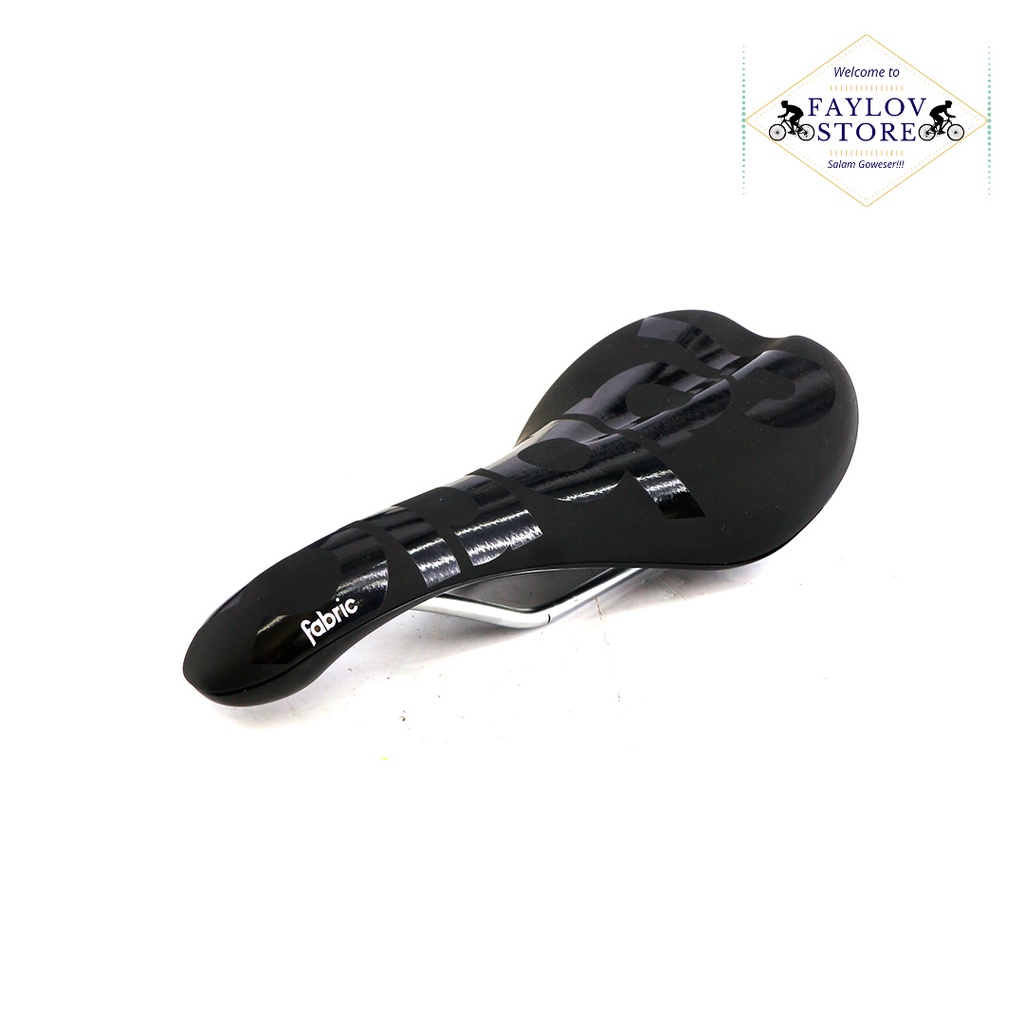 SADEL SADDLE FABRIC SCOOP ELITE TEAM RADIUS BLACK 142 MM