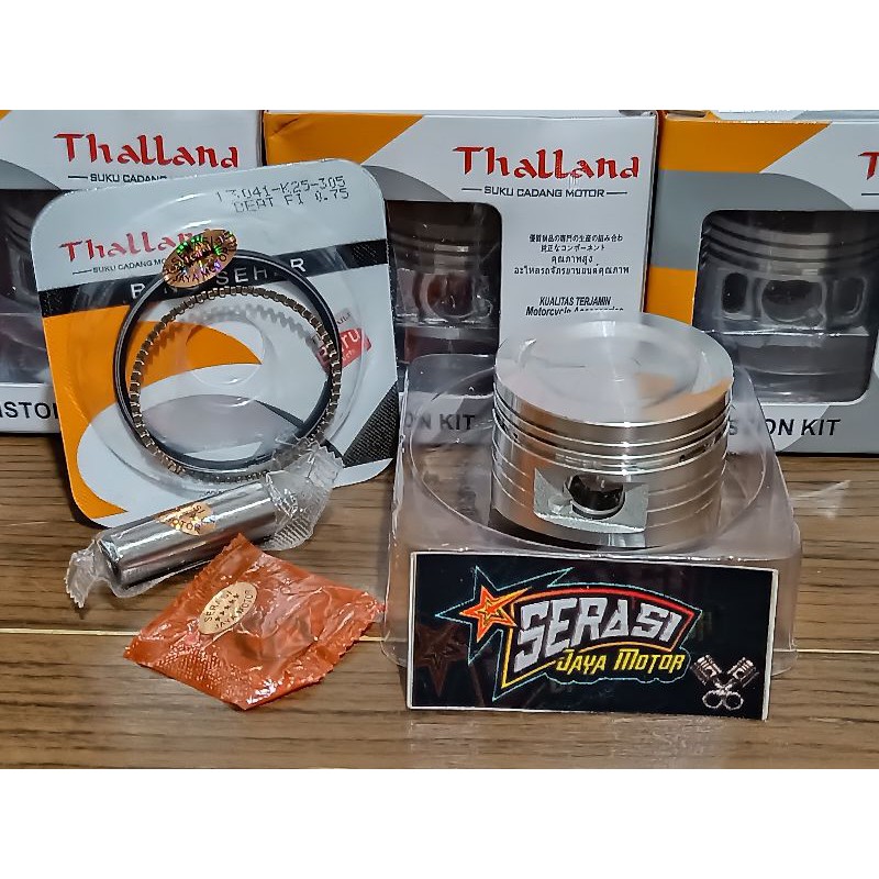 PISTON KIT SEHER THALLAND HONDA BEAT F1 LAMA / SCOOPY F1 OLD / SPACY F1 OLD