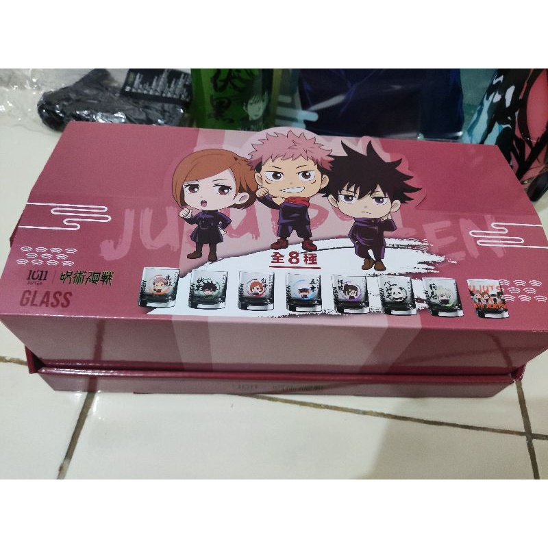 jujutsu kaisen glass ori (1011 siptea x Jujutsu kaisen)