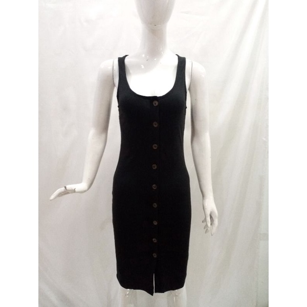 DRESS KANCING CASUAL BRANDED FOREVER21 EXPORT TERMURAH