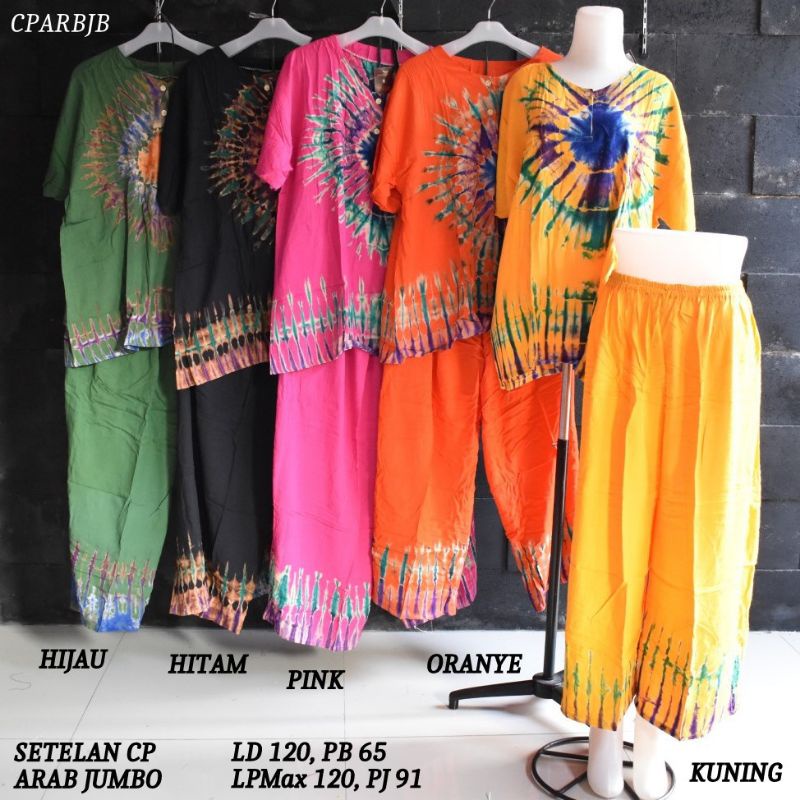 SETELAN JUMBO BABYDOLL BATIK