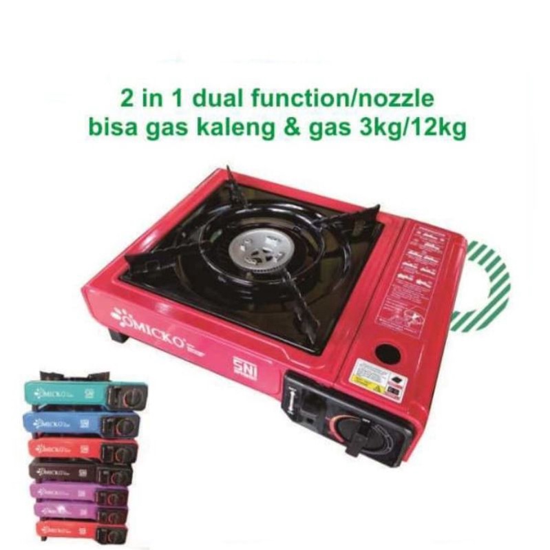 KOMPOR PORTABLE 2 IN 1