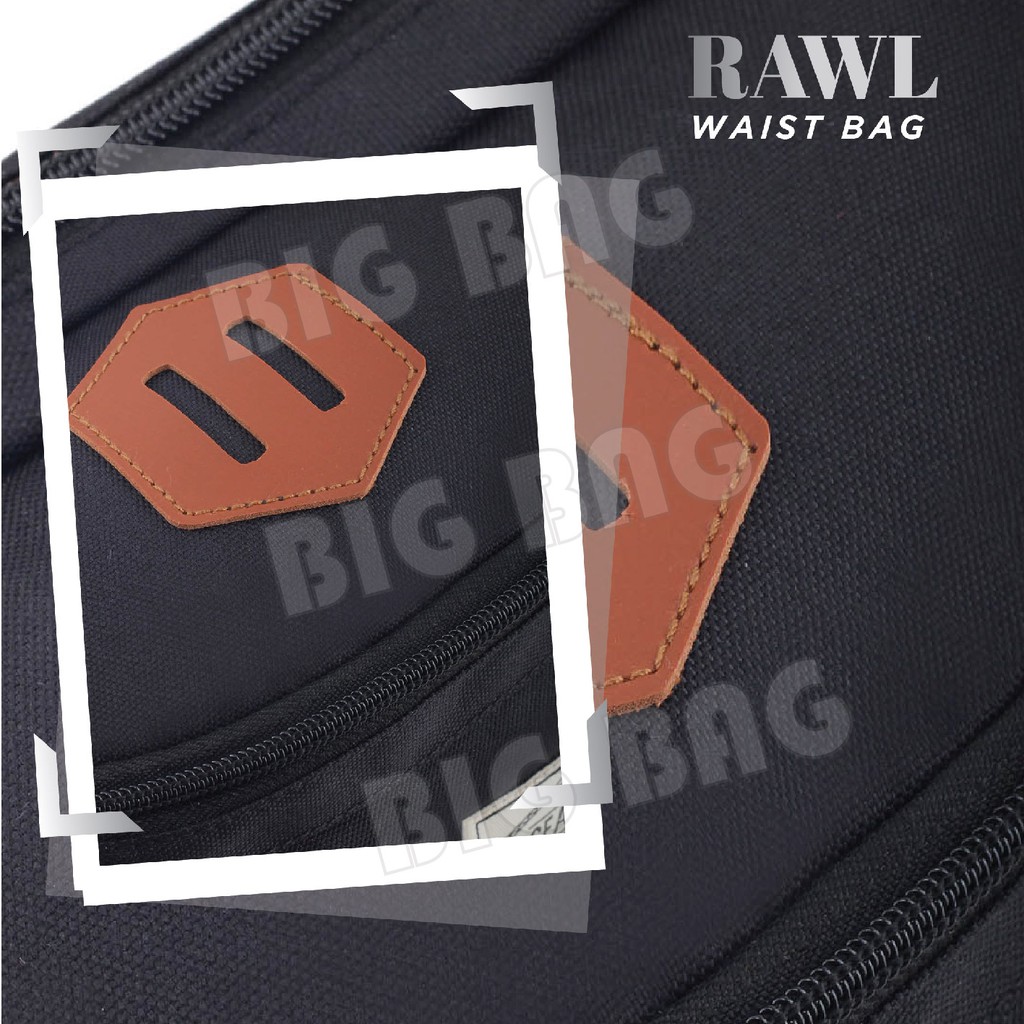 Gear Bag RAWL Port -13072 - Waistbag Kanvas Casual - Tas Selempang Pria Tas Pinggang Groovy