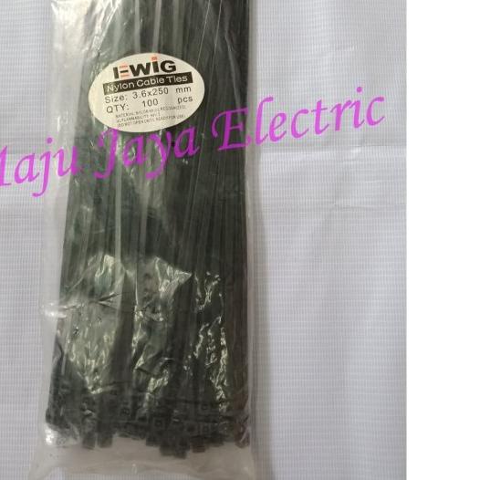 

♜ Kabel Ties/Tis/Cable Tie Pengikat 25 cm 25cm Berkualitas 3.6 x 250 mm - Putih ☄