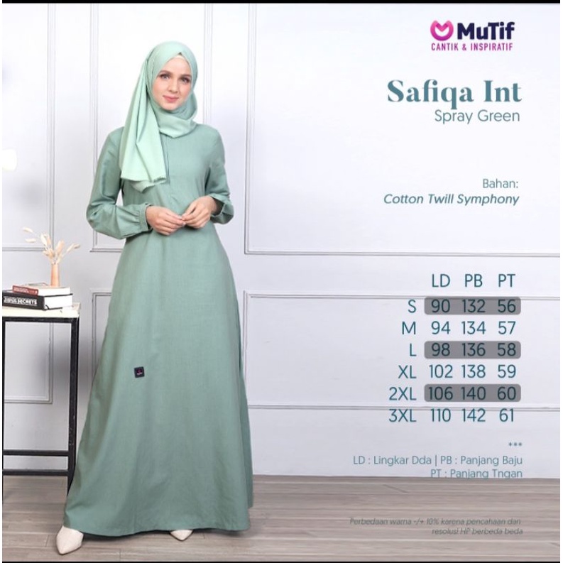 GAMIS MUTIF SAFIQA 3