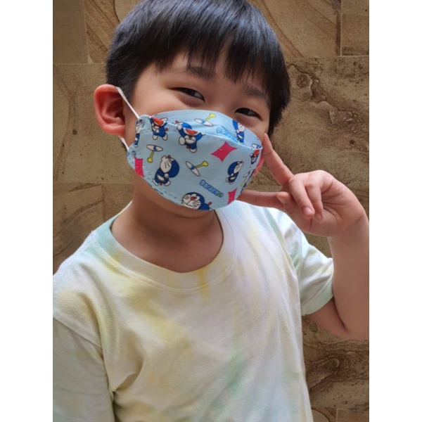 hokkiterus21 KF94 ANAK masker anak 4 ply karakter K005