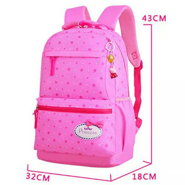 Tas Ransel Anak Sekolah Karakter Fashion Kids Backpack Cute Murah