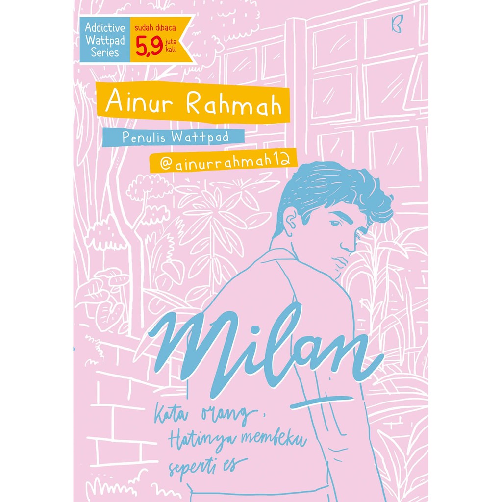 MILAN Novel ORIGINAL BE 097 Shopee Indonesia