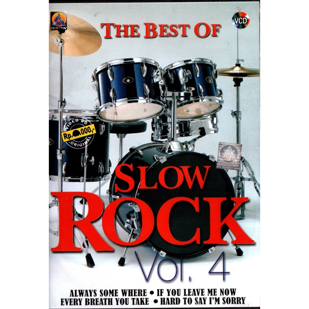 VCD KARAOKE THE BEST OF SLOW ROCK VOL. 4